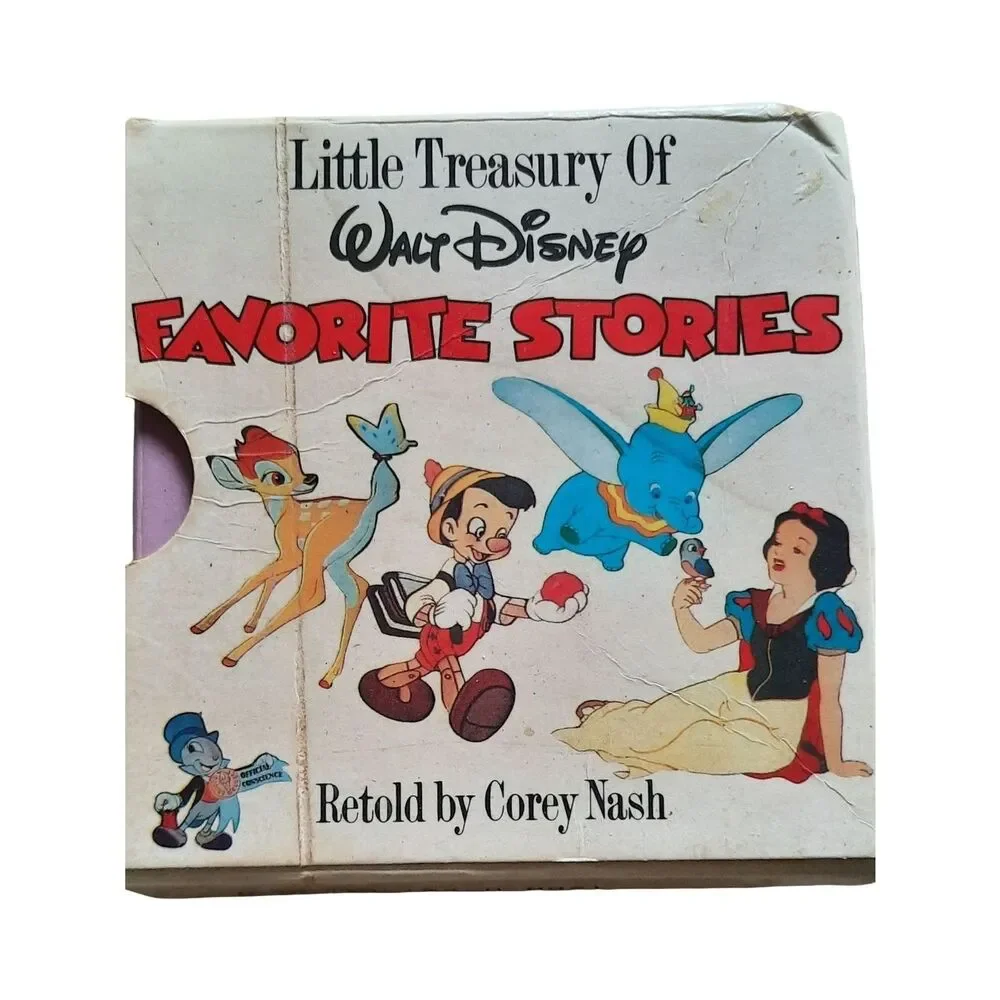 Disney Favorite Stories Board Book – White/Red/Blue